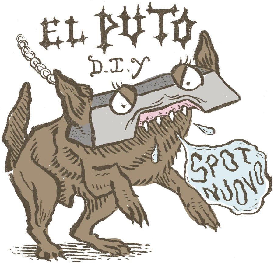 Illustration of the new El Puto DIY spot