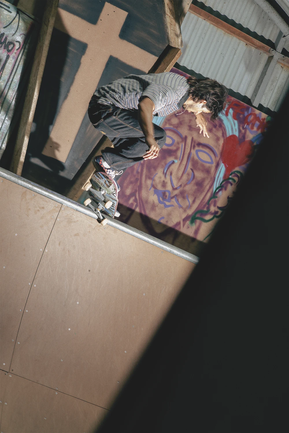 Lucas Maza fakie BS crooked grind