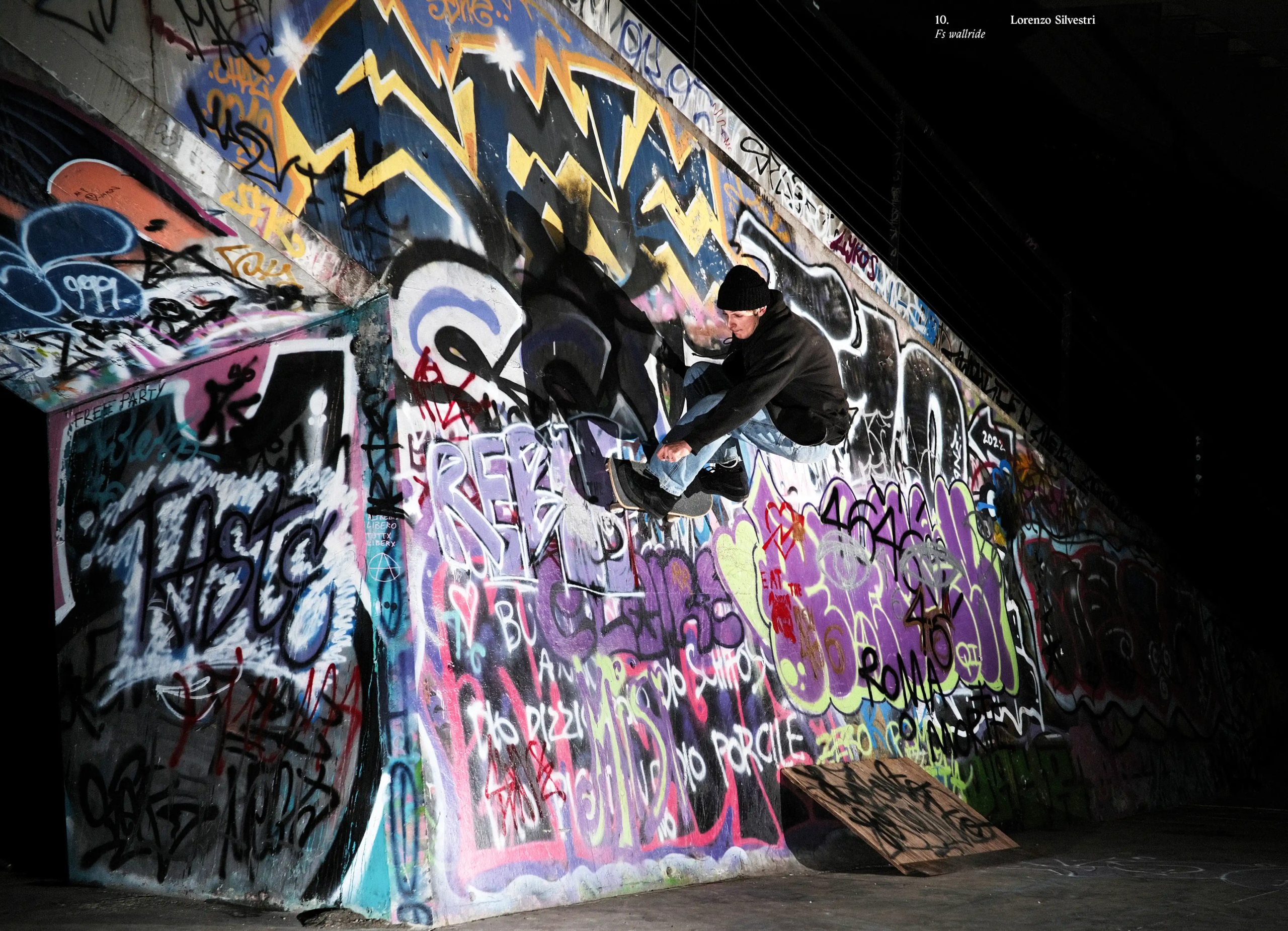 Lorenzo Silvestri FS Wallride Ponte della Musica