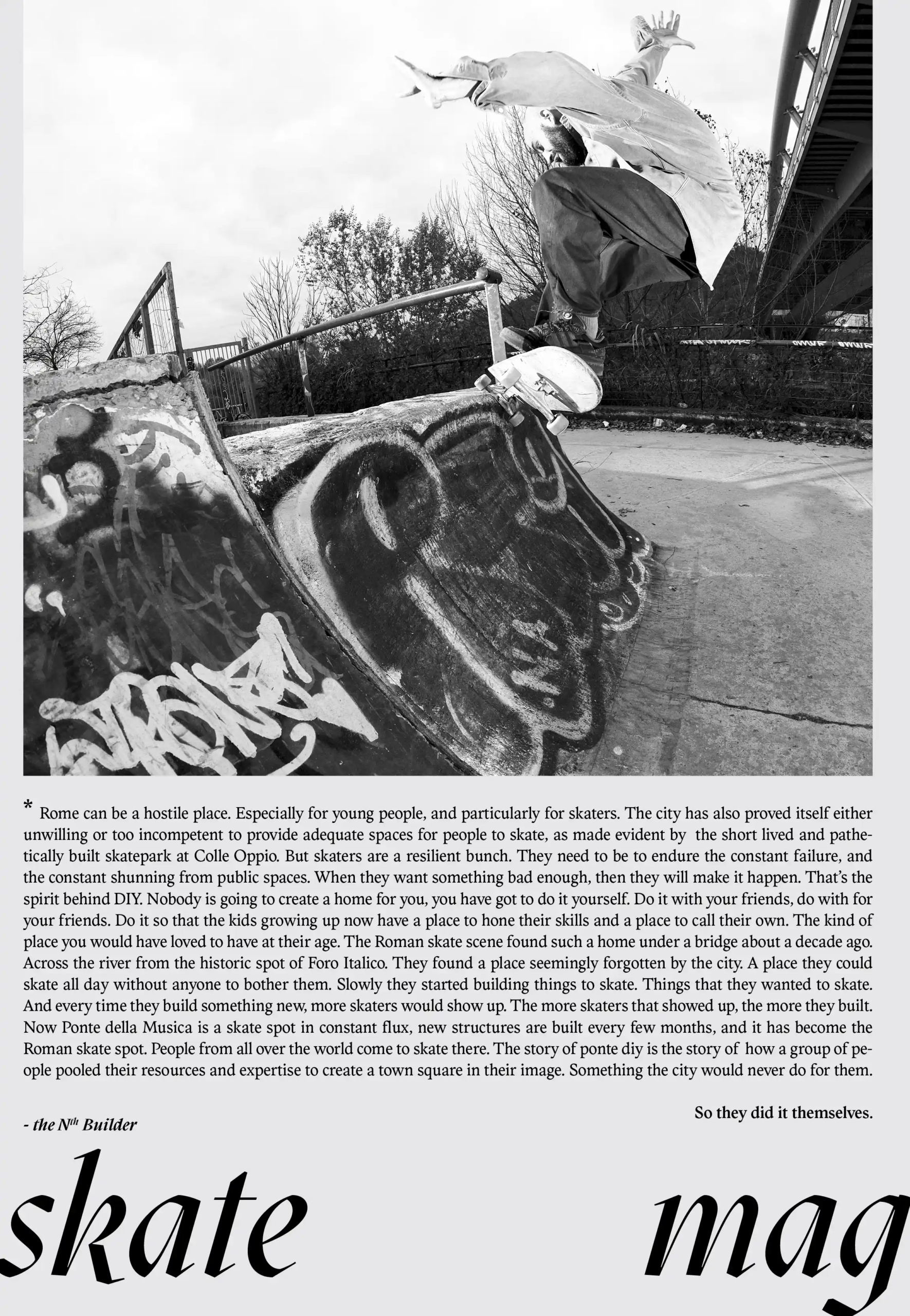 Spacca 1 skate magazine Retro