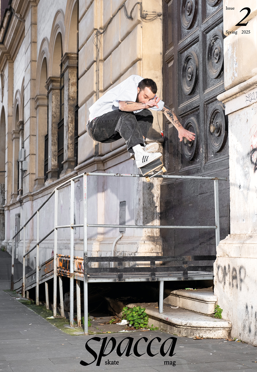 Cover Spacca 2 skate magazine