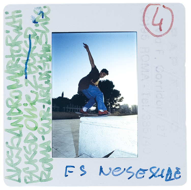 Alessandro Martoriati fs Noseslide Roma