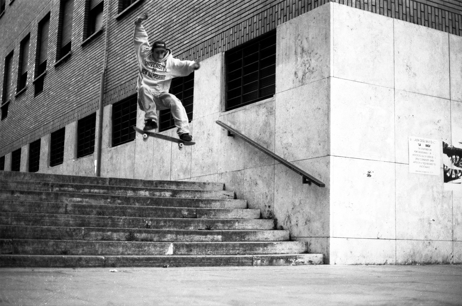Nicolò Cimini Fs Ollie 90's Maybe Roma
